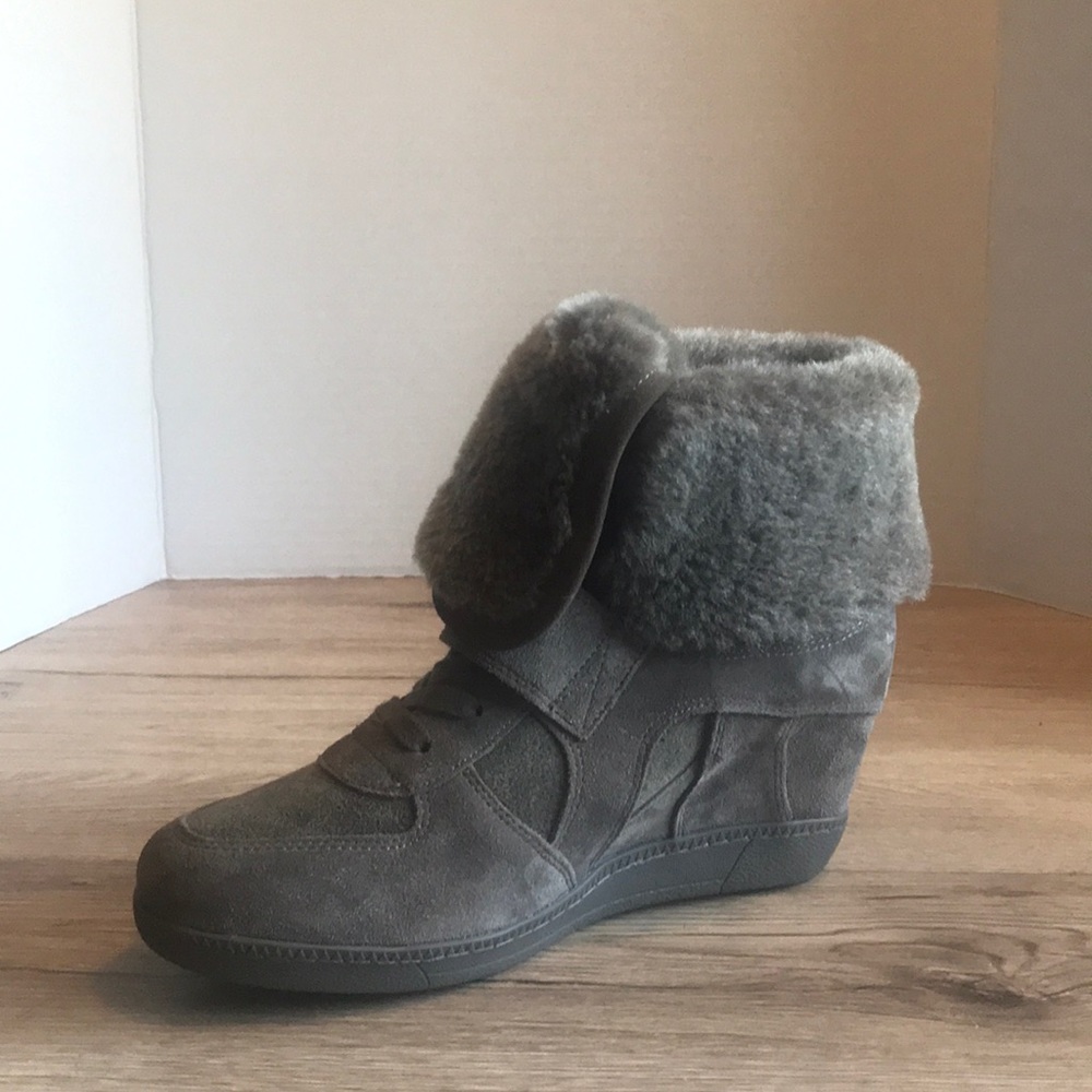 NEW Ash Brendy Wedge Sneaker Booties, size 10